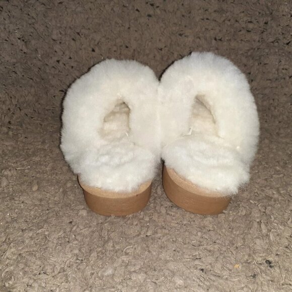 TILLEY-Chestnut Suede Upper-Off-White Shearling/Sheepskin Inners-Size 37/6-NWOB - Picture 5 of 7